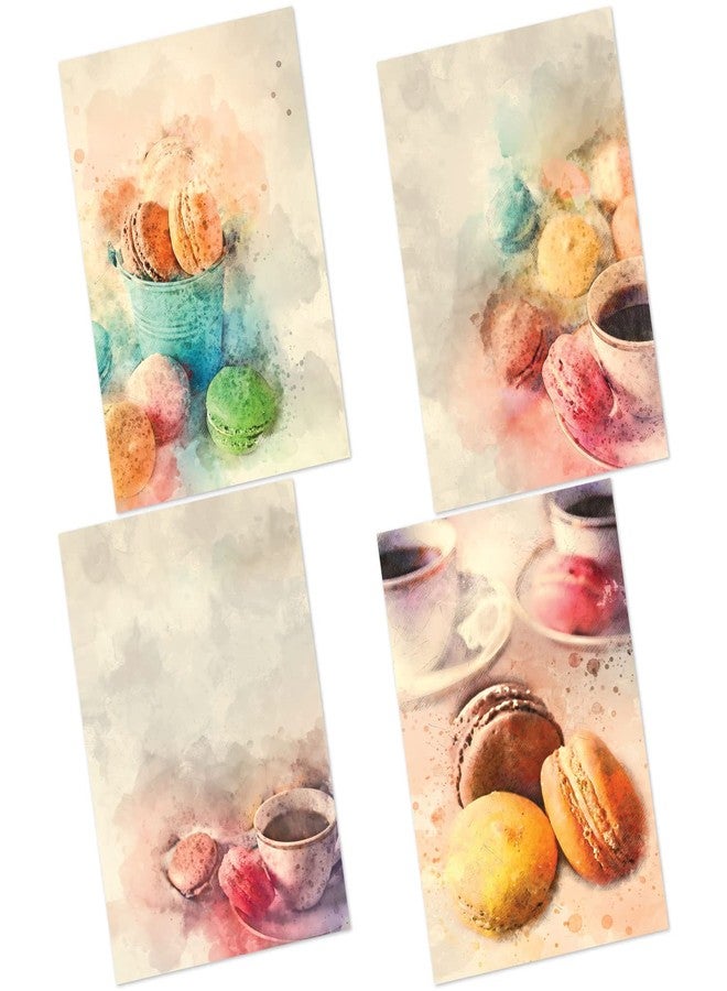 CrafTangles Decoupage Paper Pack - Macarons (A4) - 4 sheets - Image 1